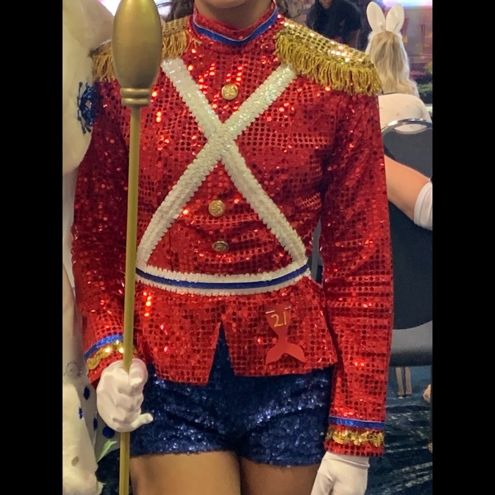 Toy Soldier Costume for Kids - Red and Blue